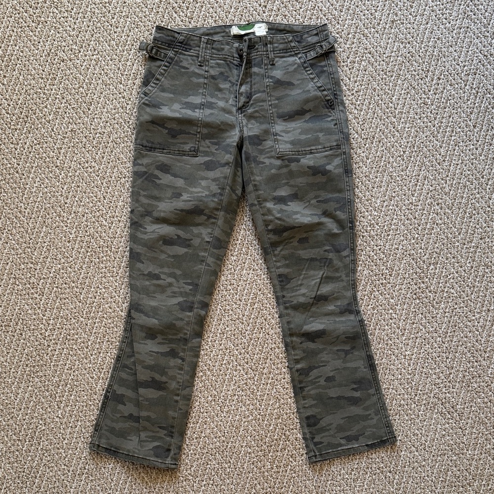 Camouflage Print Pants